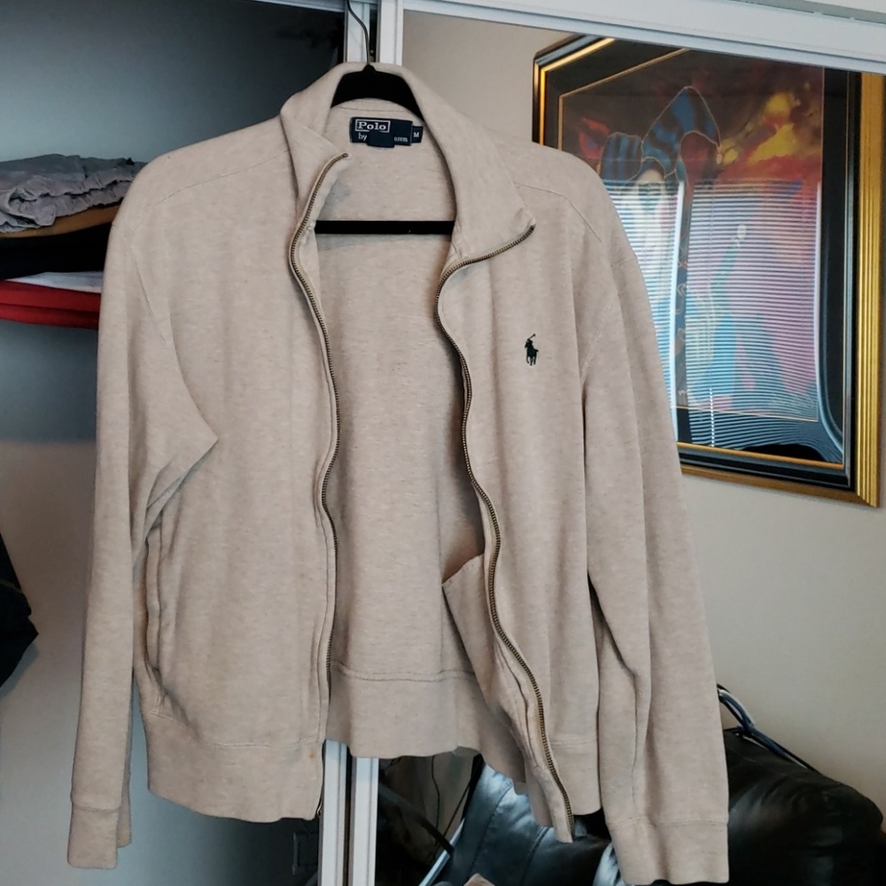 Medium tan polo jacket